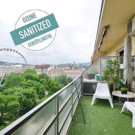 Standard Apartment By Hi5 - Incredible View With Terrace 부다페스트 외부 사진